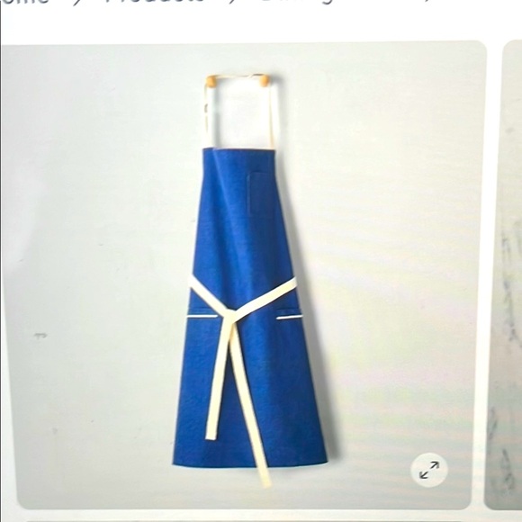 Sur La Table Other - APRON NEW Sur La Table  Patissier Gray Apron w/ adjustable strap,great gift idea